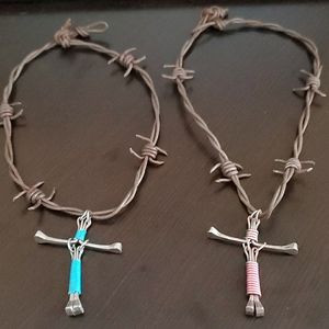 Handmade Cross Necklace